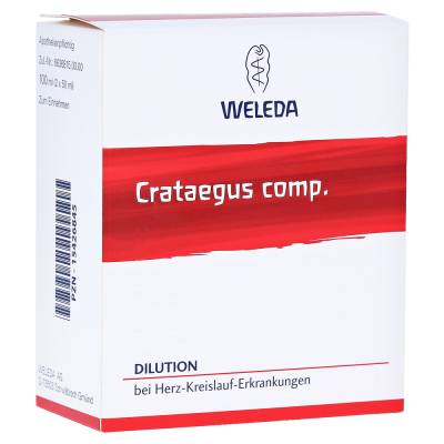 "CRATAEGUS COMP.Dilution 2x50 Milliliter" von "Weleda AG"