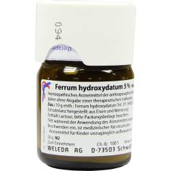 FERRUM HYDROXYDATUM 5% Trituration von Weleda AG