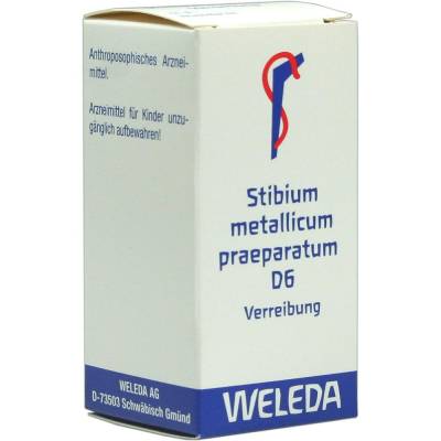 WELEDA STIBIUM METALLICUM PRAEPARATUM D 6 Trituration von Weleda AG