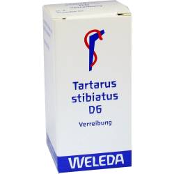 TARTARUS STIBIATUS D 6 Trituration 20 g Trituration von Weleda AG