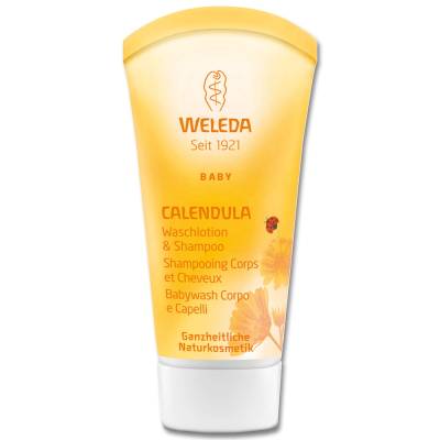 WELEDA Calendula-Waschlotion & Shampoo Baby & Kind 20 ml Duschgel von Weleda AG