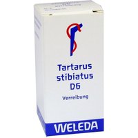 Tartarus Stibiatus D6 Trituration von Weleda