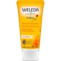 Weleda Baby Waschlotion & Shampoo Calendula - reinigt Haut & Haare schonend, mild zu den Augen von Weleda