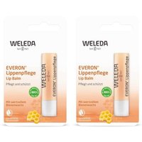 Weleda Everon Lippenpflege - pflegt und schützt trockene Lippen, mit natürlichem UV-Schutz LSF 4 von Weleda