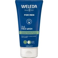 Weleda For Men 2in1 Face Wash - erfrischende porentiefe Reinigung für Gesicht und Bart von Weleda