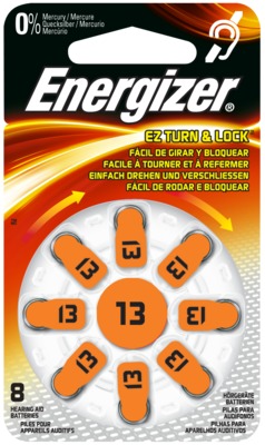 ENERGIZER Hörgerätebatterie 13 von Wellneuss GmbH & Co. KG