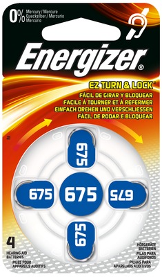 ENERGIZER Hörgerätebatterie 675 von Wellneuss GmbH & Co. KG