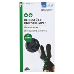 PROVITAL Reisekniestrümpfe Gr.39-42 schwarz 2 St ohne von Wellneuss GmbH & Co. KG