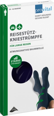 provital REISESTÜTZKNIESTRÜMPFE Größe 43-46 von Wellneuss GmbH & Co. KG