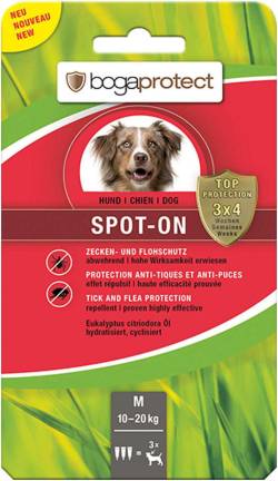 Bogaprotect Spot-On Hund M  3 X 2,2 ml von Werner Schmidt Pharma GmbH