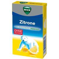 Wick Zitrone & nat.Menthol Bonb.o.Zucker Clickbox von Wick