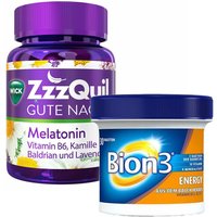 Wick ZzzQuil Gute Nacht mit Melatonin + Bion® 3 Energy von Wick