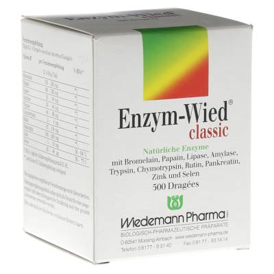 "ENZYM-WIED classic Dragees 500 Stück" von "Wiedemann Pharma GmbH"