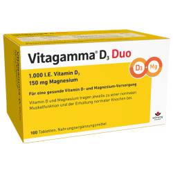 Vitagamma D3 Duo 1000 I.E. Vitamin D3 150mg Magnesium von Wörwag Pharma GmbH & Co. KG