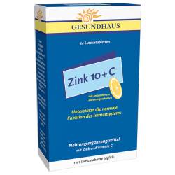 ZINK 10+C Lutschtabletten von Wörwag Pharma GmbH & Co. KG