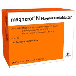 magnerot N Magnesiumtabletten von Wörwag Pharma GmbH & Co. KG