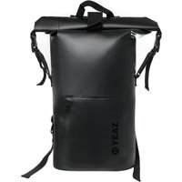 Yeaz Stockholm Wasserfester Rucksack schwarzes Logo von YEAZ