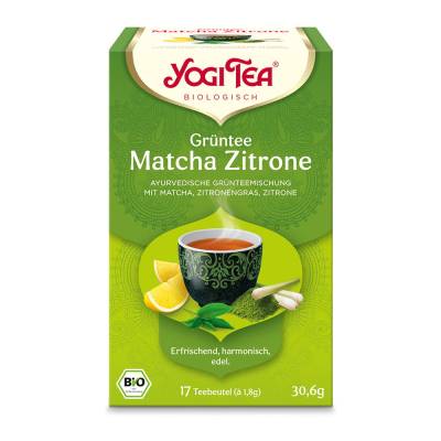 YOGI TEA Grüntee Matcha Zitrone Filterbeutel 17 X 1.8 g Filterbeutel von YOGI TEA GmbH