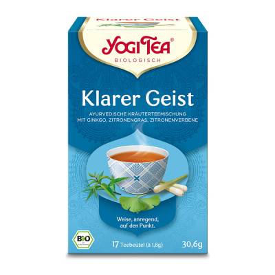 YOGI TEA Klarer Geist Bio Filterbeutel 17 X 1.8 g Filterbeutel von YOGI TEA GmbH