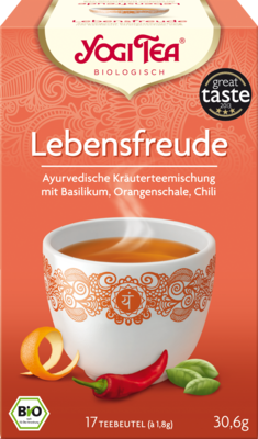 YOGI TEA Lebensfreude Bio Filterbeutel 17X1.8 g von YOGI TEA GmbH