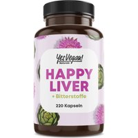 Yes Vegan Happy Liver, Leber, Artischocke & Mariendistel Kapseln von Yes Vegan
