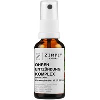 Zimply Natural Ohrenentzündung Komplex Spray von ZIMPLY NATURAL