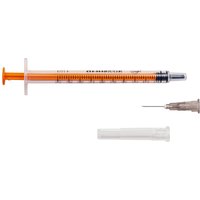 Zarys dicoSULIN Insulin U-100 Einwegspritze mit Kanüle Nadel von Zarys