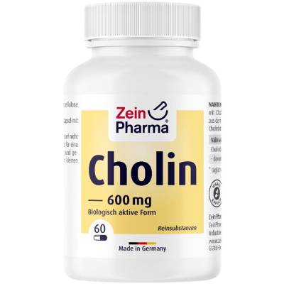 Zein Pharma Cholin 600mg von ZeinPharma Germany GmbH