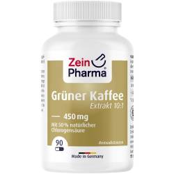 Zein Pharma Grüner Kaffee Extrakt 10:1 450 mg von ZeinPharma Germany GmbH