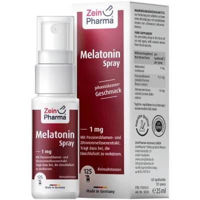 Zein Pharma Melatonin Spray 1 mg von ZeinPharma Germany GmbH