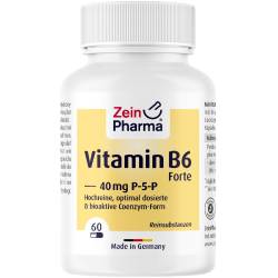 Zein Pharma Vitamin B6-Kapseln forte P-5-P 40mg von ZeinPharma Germany GmbH