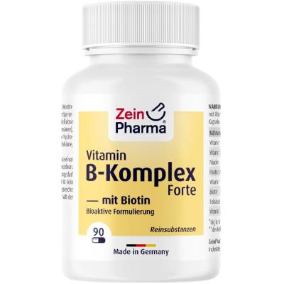 Zein Pharma Vitamin B Komplex Forte - mit Biotin von ZeinPharma Germany GmbH