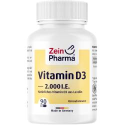 Zein Pharma Vitamin D3 2.000 I.E. Kapseln von ZeinPharma Germany GmbH