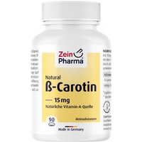 Beta Carotin Natural 15 mg Zeinpharma Weichkapseln von Zein Pharma