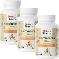 Glucomannan Sättigungskapseln 500 mg ZeinPharma von Zein Pharma