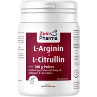 L-Arginin + L-Citrullin 180 g Pulver von Zein Pharma