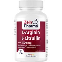 L-Arginin + L-Citrullin Kapseln 500 mg von Zein Pharma