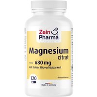 Magnesium Citrat 680 mg Kapseln von Zein Pharma