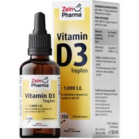 Vitamin D3 Tropfen 1.000 I.e. 2100 Trop.zeinpharma von Zein Pharma