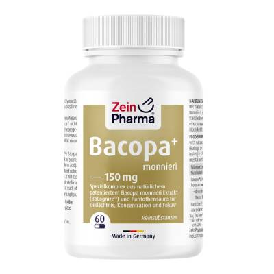 BACOPA Monnieri Brahmi 150 mg Kapseln 60 St Kapseln von ZeinPharma Germany GmbH