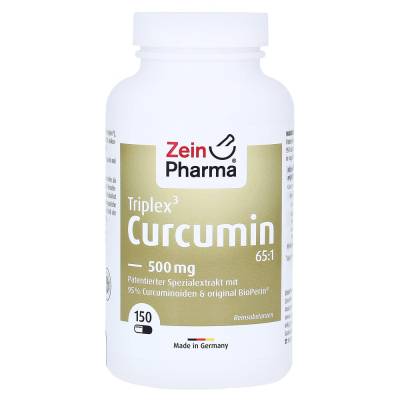 "CURCUMIN TRIPLEX 500 mg Kapseln 150 Stück" von "ZeinPharma Germany GmbH"