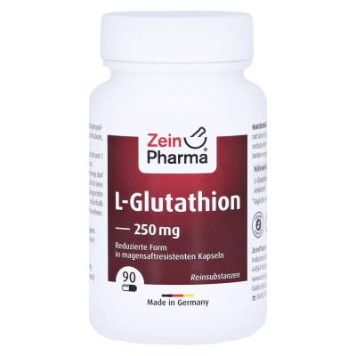 "L-Glutathion Reduziert Kapseln 250 mg 90 Stück" von "ZeinPharma Germany GmbH"