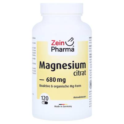 "Magnesiumcitrat Kapseln 120 Stück" von "ZeinPharma Germany GmbH"
