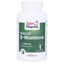 "Natural D-mannose 500 mg Kapseln 160 Stück" von "ZeinPharma Germany GmbH"