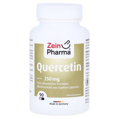 "Quercetin Kapseln 250 mg 90 Stück" von "ZeinPharma Germany GmbH"