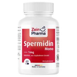 "SPERMIDIN Mono 1 mg Kapseln 60 Stück" von "ZeinPharma Germany GmbH"