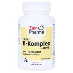 "SUPER B-KOMPLEX+Biotin ZeinPharma Kapseln 90 Stück" von "ZeinPharma Germany GmbH"