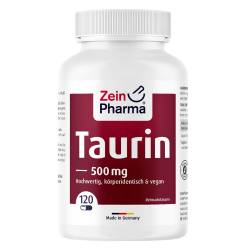 TAURIN 500 mg Kapseln 120 St Kapseln von ZeinPharma Germany GmbH