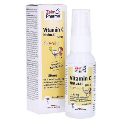"VITAMIN C NATURAL 80 mg Family Sirup 50 Milliliter" von "ZeinPharma Germany GmbH"