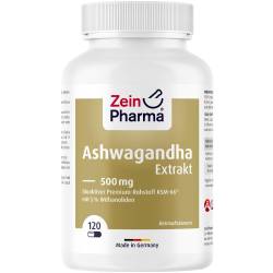 Zein Pharma Ashwagandha Extrakt 500mg von ZeinPharma Germany GmbH